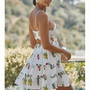 Mahila Fruit Mini Dress